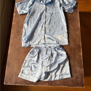 Women's Light Blue Pajama Set